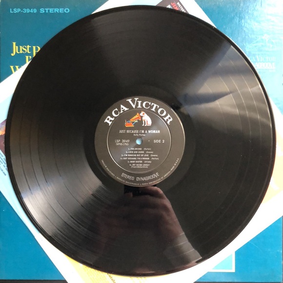Dolly Parton Just Because I'm A Woman Vinyl Lp '68 - Picture 7 of 9